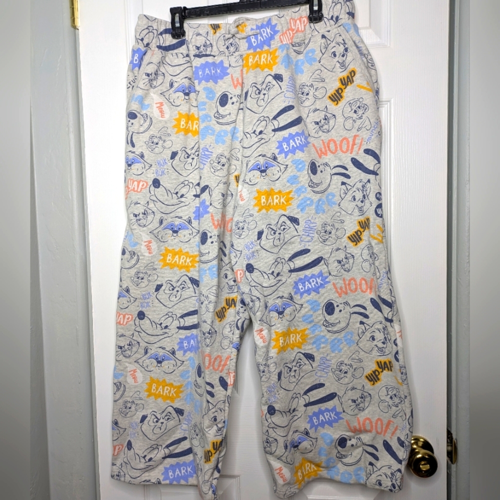 Disney Critters Jogger Unisex Large Baggy Sweatpants